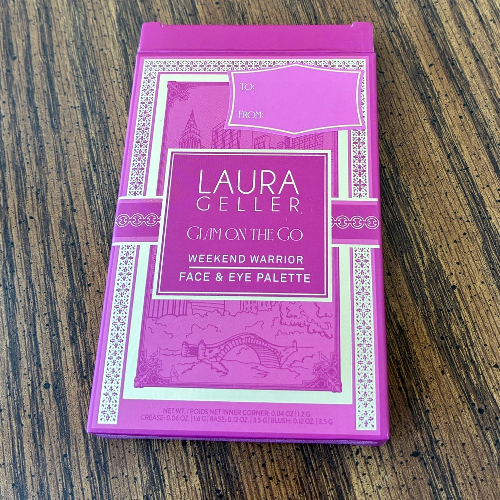 Laura Geller Weekend Warrior Face & Eye Palette in Pink
